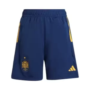Image of adidas Spain Training Shorts Kids - Team Navy Blue 2