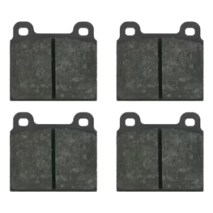 Image of Brake Pad set 16134 by Febi Bilstein Front Axle