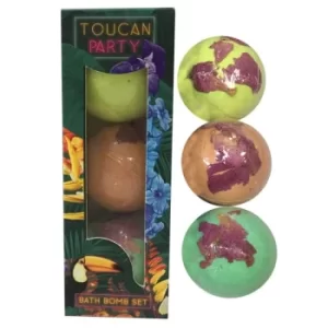 Image of Set of 3 Toucan Party Bath Bombs