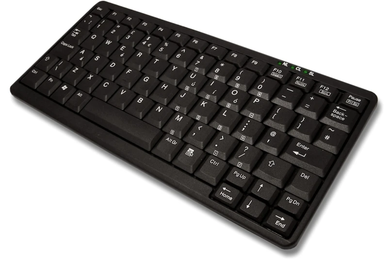 Image of Accuratus KYB500-K82A keyboard USB + PS/2 QWERTY Black