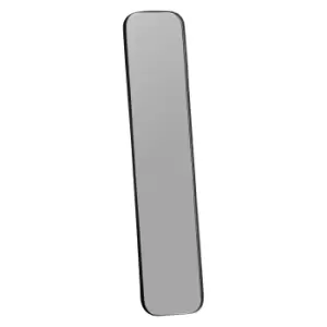 Image of Bradford Mirror Pewter 155x31cm Black
