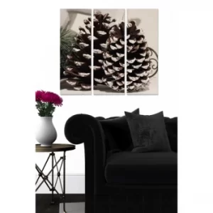 Image of MDF3795340 Multicolor Decorative MDF Painting (3 Pieces)