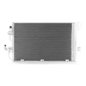 Image of RIDEX Condenser 448C0008 AC Condenser,Condenser, air conditioning OPEL,VAUXHALL,ZAFIRA B (A05),Astra H Caravan (A04),Astra G CC (T98)