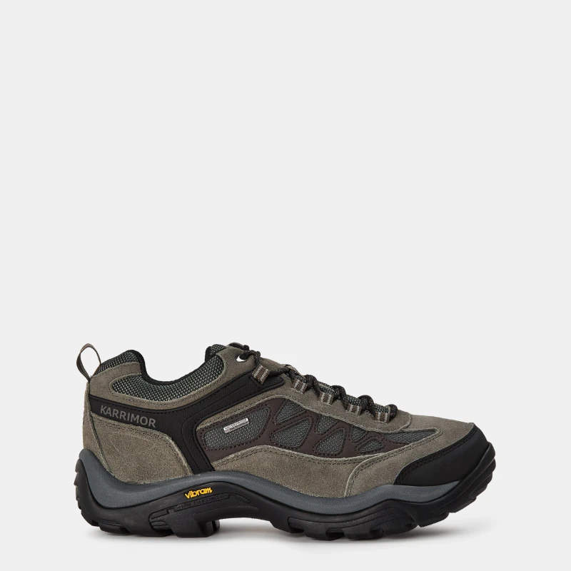Image of Karrimor Aspen Waterproof Walking Shoes Mens Charcoal male 7 (41)