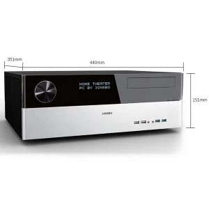 Image of Jonsbo G3-Silver/Black Home Theater PC Case