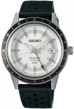 Image of Seiko Presage Watch Style 60s Road Trip GMT Stone