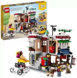 Image of LEGO Creator 3in1 Downtown Noodle Shop Building Toy 31131