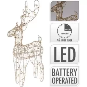 Image of The Spirit Of Christmas Reindeer w40 LED 31 - Gold