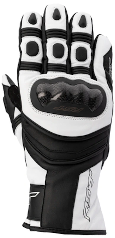 Image of RST Sport Mid Waterproof Gloves White Black Size 10
