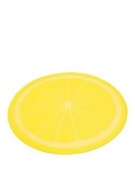 Image of Rosewood Pet Lemon Print Circular Cool Mat 60Cm X 60Cm