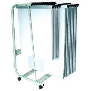 Image of Q-Connect Mobile Hanger Stand Hangers not included KF00780