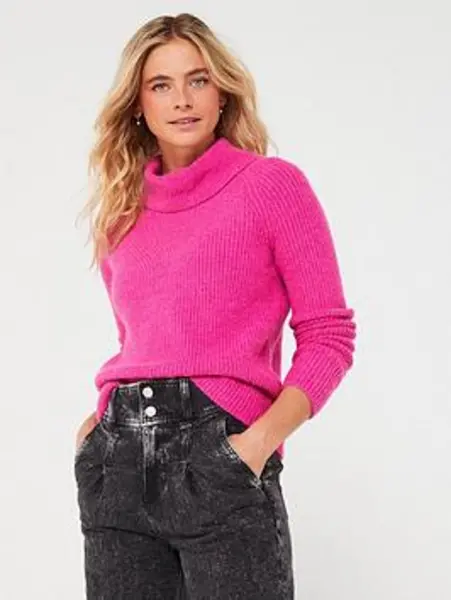 Image of Boss Fieste Jumper - Pink 8