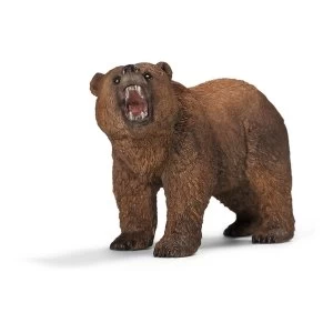 Image of SCHLEICH Wild Life Grizzly Bear Toy Figure