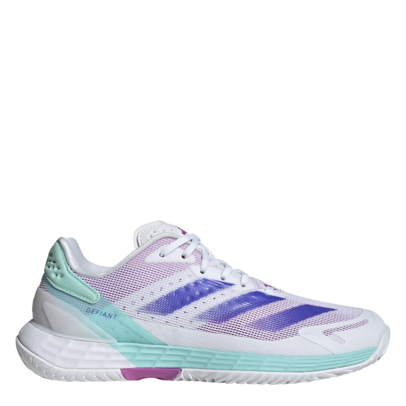 Image of adidas Defiant Speed 2 W Tennis Shoes Womens Ftwr White female 3.5 (36)