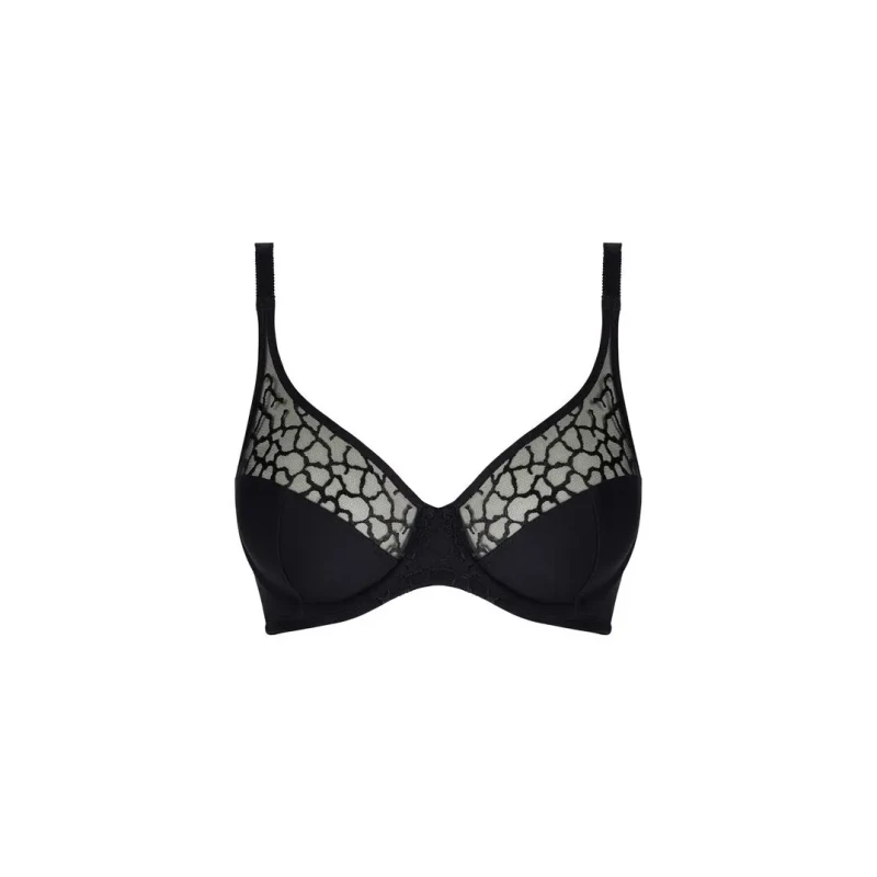 Image of Wacoal Womens underwired bra Wacoal Lisse Noir Female 100E
