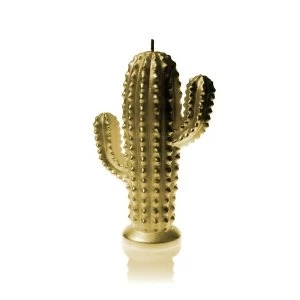 Image of Classic Gold Large Cactus Candle