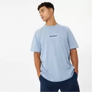 Image of Jack Wills Piping T-Shirt - Blue