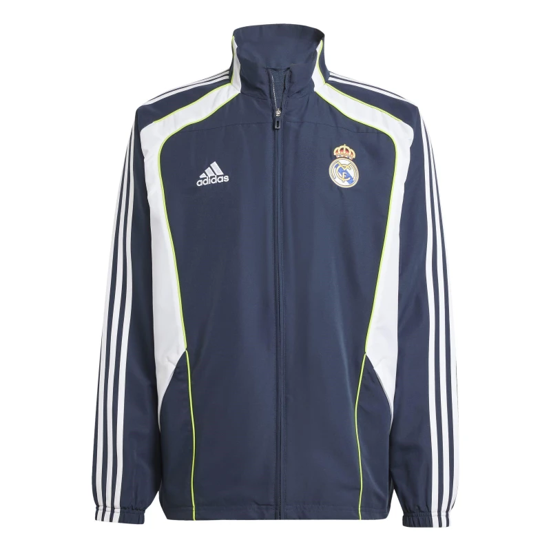 Image of adidas Real Madrid UBP Tracksuit Top Adults Night Navy male M