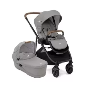 Image of Joie Versatrax Complete Pram Set, Grey Flannel