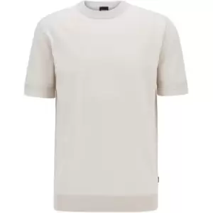Image of Boss Imtteo Knitted Top - Neutral