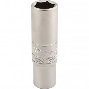 Image of Draper 3/8" Drive Satin Finish Deep Hexagon Socket Metric 3/8" 13mm