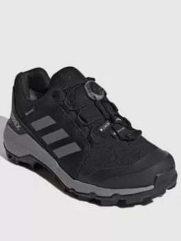 Image of adidas Terrex GTX Childrens Shoes - Black, Size 5