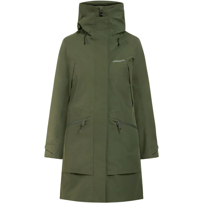 Image of Womens parka Didriksons Ilma Vert Female 52