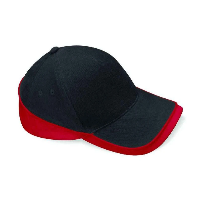 Image of Beechfield Beechfield Men Teamwear Competition Cap in Crimson Crimson One Size Male 5063527315854