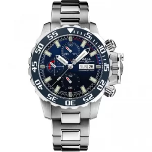 Image of BALL NEDU Automatic Blue Dial Silver Stainless Steel Bracelet Mens Watch DC3026A-S3C-BE