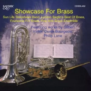 Image of Showcase for Brass by Derek Bourgeois CD Album
