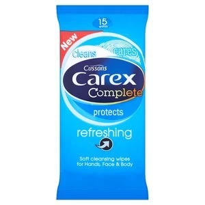 Image of Carex Wipes Refreshing x 15