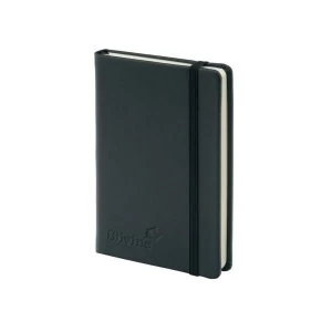 Image of Silvine Executive Pocket Notebook Soft Feel 160 Pages Black