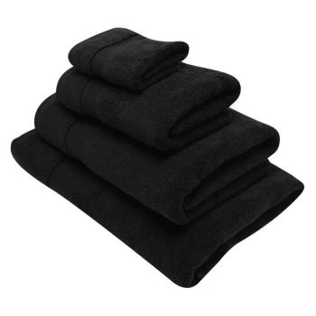 Image of Hotel Collection Velvet Touch Bath Sheet - Black