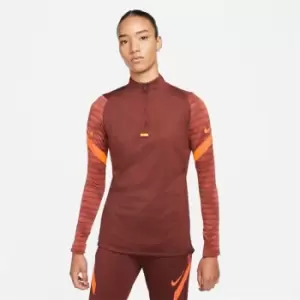 Image of Nike Dri-FIT Strike 1/4-Zip Soccer Drill Top Ladies - Metallics