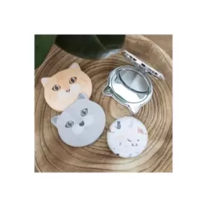 Image of Wags and Whiskers Cat Compact Mirror