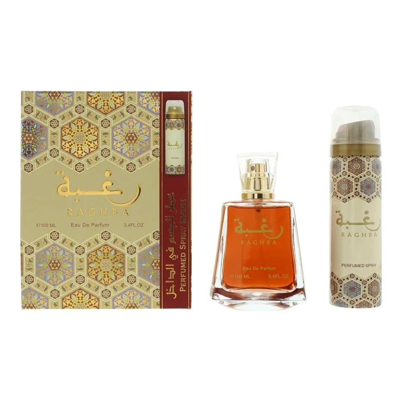 Image of Lattafa Raghba Gift Set 50ml + 100ml