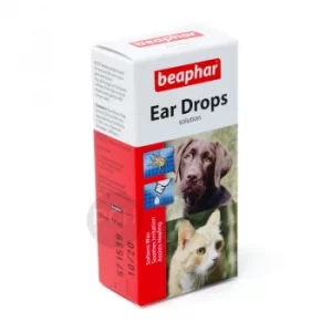 Image of Beaphar Dog and Cat Ear Drops 15ml