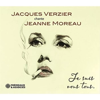 Image of Jacques Verzier Chante Jeanne Moreau - Jacques Verzier Chante Jeanne Moreau CD