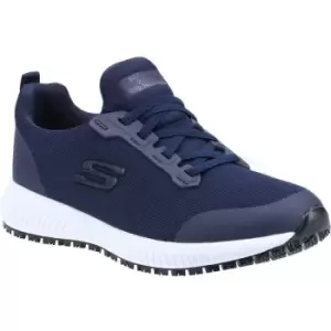 Image of Skechers Womens/Ladies Squad SR Occupational Trainers (8 UK) (Navy) - Navy