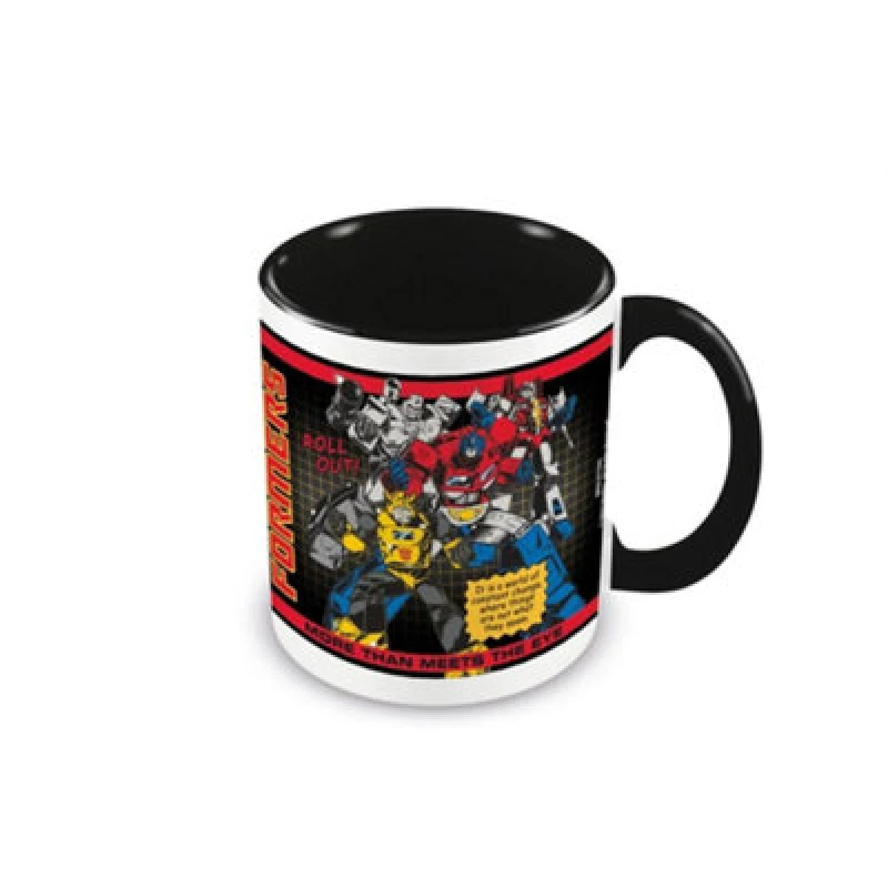 Image of Transformers Transformers More Than Meets The Eye Mug in Black One Size Unisex 5063417944911