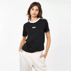 Image of Lonsdale Short Sleeve Tee - Black