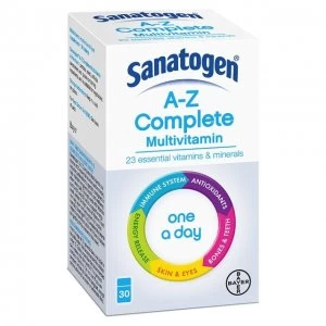 Image of Sanatogen A-Z Complete Multivitamin 30 Tablets