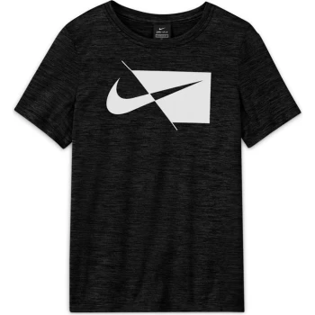 Image of Nike Print T-Shirt - Black/White