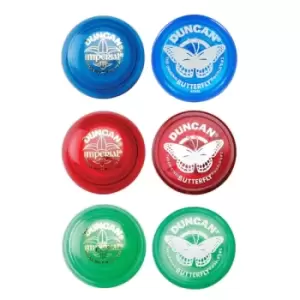 Image of Duncan Yo Yo Classic Imperial/Butterfly - 12 Assorted
