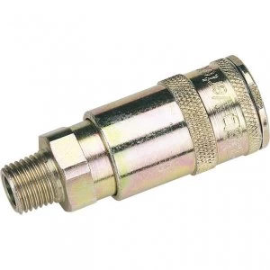 Image of Draper Vertex Air Coupling Tapered Male Thread 1/4" Bsp Pack of 1