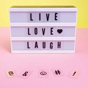 Image of Small Light Up Message Board