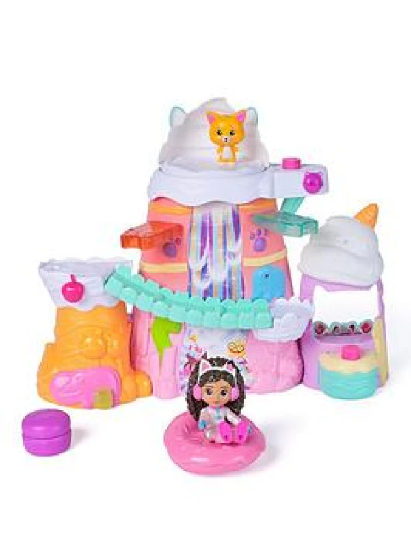 Image of Gabby's Dollhouse: The Movie Gabby's Sweet Treat Mountain Playset 12 Piece Set with Figures and Accessories Kids Toys for Girls and Boys Ages 3 and