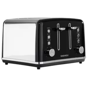 Image of Daewoo Kensington SDA1586DS 4 Slice Toaster