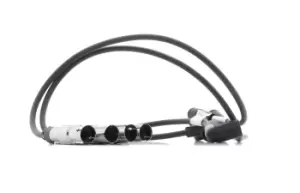 Image of RIDEX Ignition Lead Set VW,AUDI,SKODA 685I0006 06A905409A,06A905409E,06A905409F 06A905409H