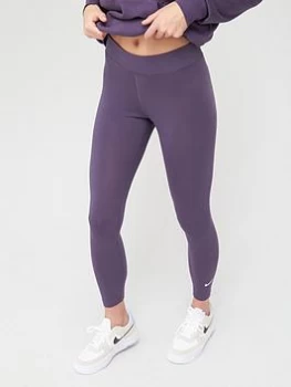 Image of Nike NSW Essential Leggings - Indigo, Size XS, Women